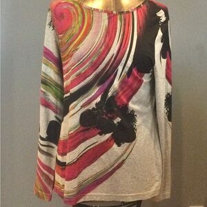 Snoskins Abstract Print Tunic